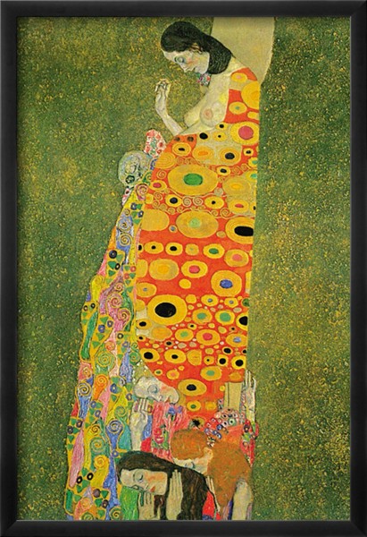 Abandoned Hope - Gustav Klimt Paintings